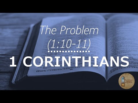 4/3/22 pm - 1 Cor. 1:11-12: The Problem - Ryan Boyer