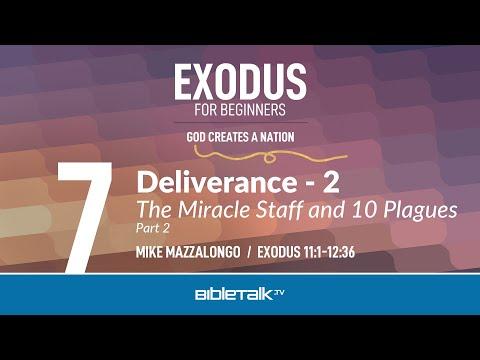 The Miracle Staff of Moses (Exodus 11:1-12:36) – Mike Mazzalongo | BibleTalk.tv