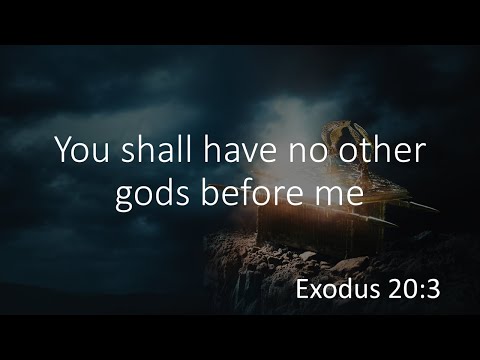 Exodus 20:3