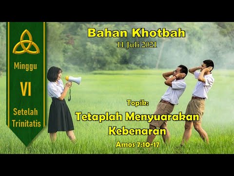 Sermon Khotbah Amos 7:10-17