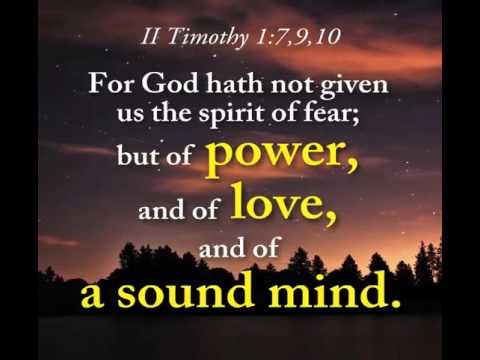 II Timothy 1:7,9,10
