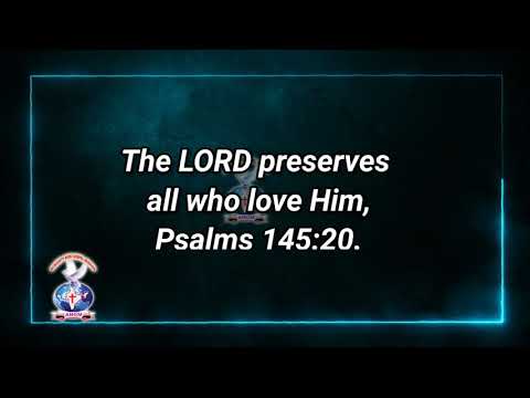 #JOYFULDAY | #BIBLE #VERSE | AATHMEEYA YATHRA | #ANGM | #Psalms 145:20.