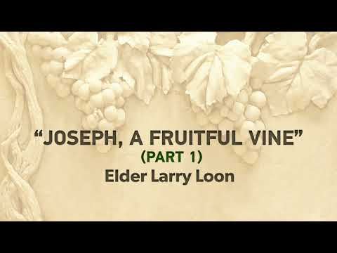 Joseph, a fruitful vine - Part 1 (John 15:1-17)