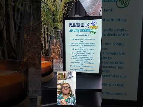 3FOLD Psalms 111:1-5(NLT)