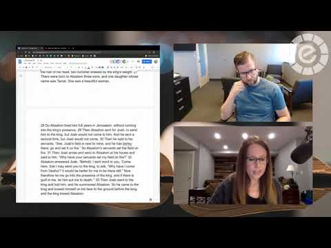 The Life of David: Exposition -  2 Samuel 15:1-6