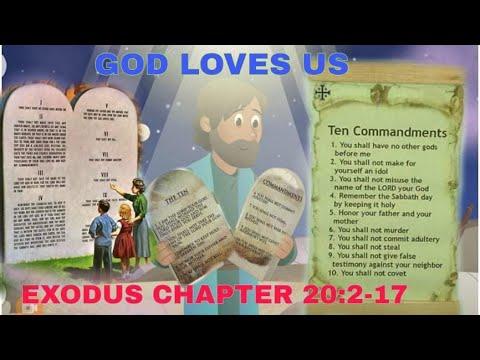 The 10 commandments of God (Exodus 20:2-17) GOd make a way