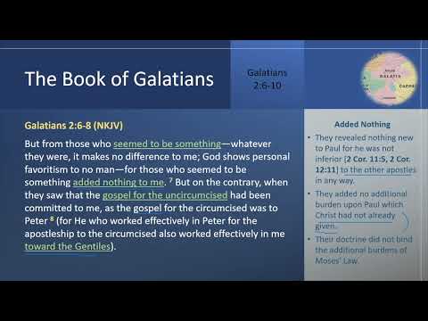 Galatians 2:6-10