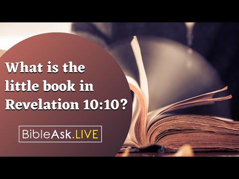 What is the little book in Revelation 10:10