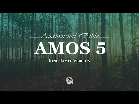 Amos 5:1-27 King James Version (KJV)