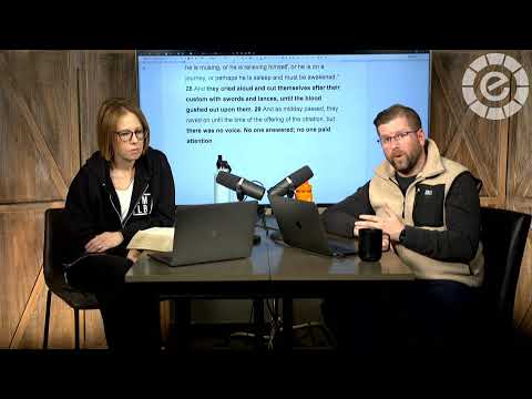 Elijah - 1 Kings 18:20-29 -
The Prophets of Baal Defeated