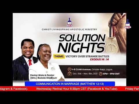 COMMUNICATION IN MARRAIGE (MATTHEW 24:12-13)