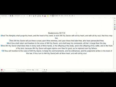 02 26 Scripture Deuteronomy 30:7 10