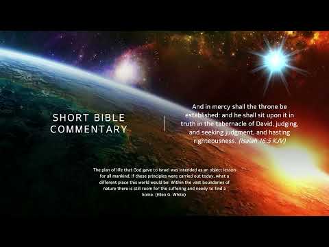 Isaiah 16:5 - Short Bible commentary