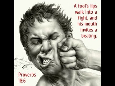Proverbs 18:6-13