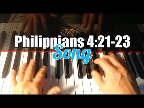 Philippians 4:21-23 Song - The Grace of the Lord