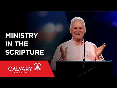 Ministry in the Scripture - 2 Timothy 3:14-17 - Gino Geraci