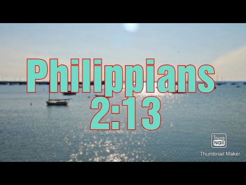 Philippians 2:13