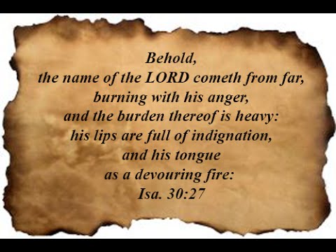 Isaiah 30:27