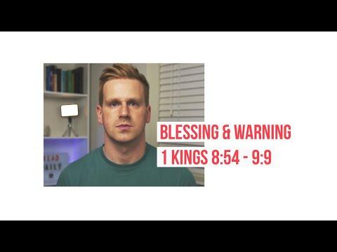 Day 10: Blessing and Warning (1 Kings 8:54 - 9:9)
