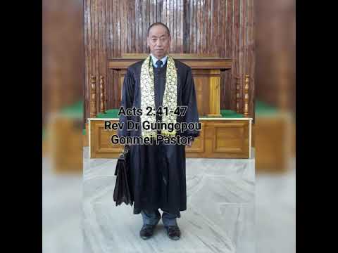 Rongmei Gospel Message  "Fellowship" Acts 2:41-47