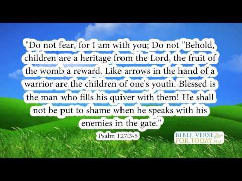 Bible Verse about Family Psalm 127:3-5  | Bible Verses | (Daily for Quotes On Love)