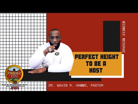 Perfect Height To Be a Host-St. Luke 19:1-5