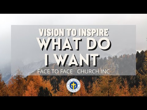 Saturday Fellowship: WHAT DO I WANT? (Jeremiah 5:5)