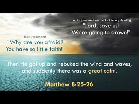 #VoiceOfWorship  - Matthew 8:25-26.      #GODwantsUsWell