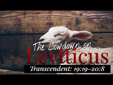 Transcendent Leviticus 19:19 - 20:8 Pastor Albert Garcia Wednesday 8.07.2019
