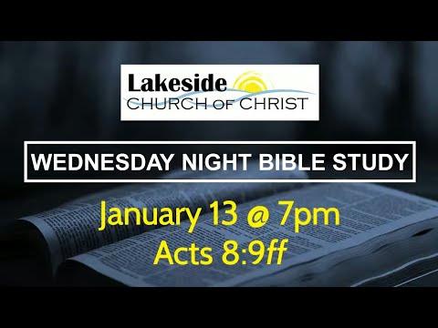 Acts 8:9-24 | Wed. Bible Study (1.13.21)