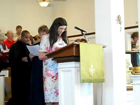 Gospel Reading based on Psalm 98:1-9