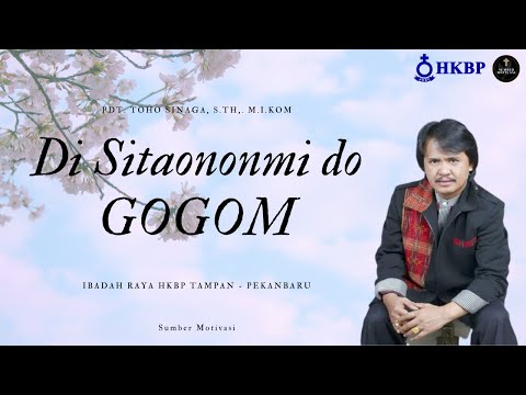 Di sitaononmi do gogom || Pdt. Toho Sinaga || Job 42:7-17