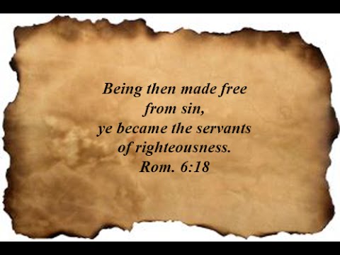 Romans 6:18