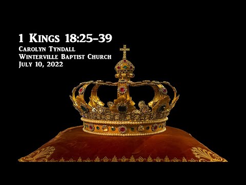 1 Kings 18:25-39