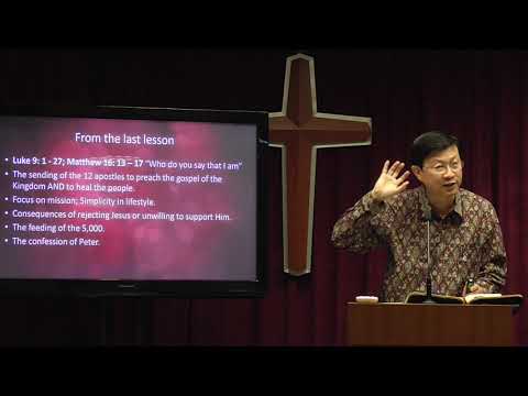 26 Jan 2020, Luke 9: 28-45; Matthew 17: 1-8, "Immanence and Transcendence" by Rev. Yong Teck Meng