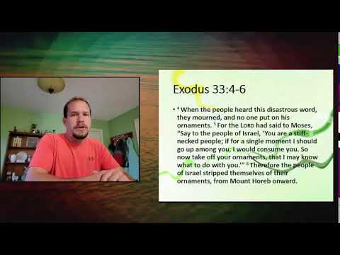 Exodus 33:4-6