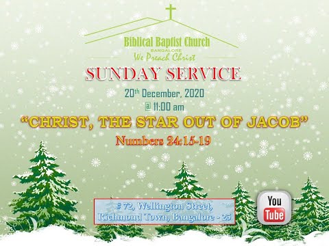CHRIST, THE STAR OUT OF JACOB (Numbers 24:15-19)