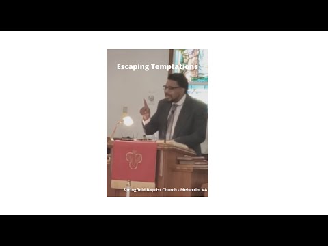 Escaping Temptations (1 Corinthians 10:9-13)