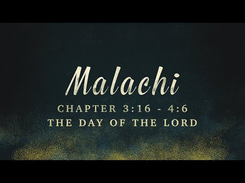Blake White - Malachi 3:16-4:6