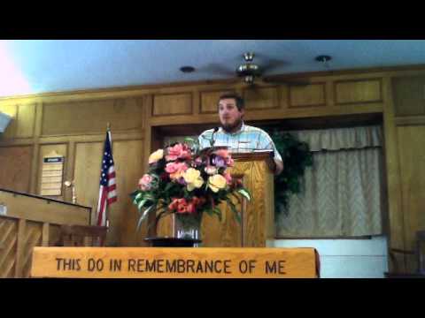 Pastor Cody Kohlman Preaching "God is Truth" from Isaiah 65:16 on 08-09-15 AM