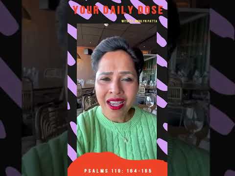 Psalm 119:164-165 | Your Daily Dose | Ps Merlyn Patta | 23 August 2022