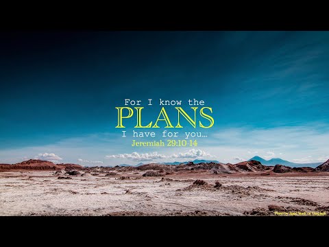 A Purpose - Jeremiah 29:4-7