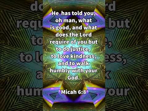 Can You Meet The Requirements? * Micah 6:8 * Today's Verses