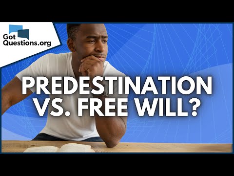 What does the Bible say about predestination vs. free will?  |  GotQuestions.org