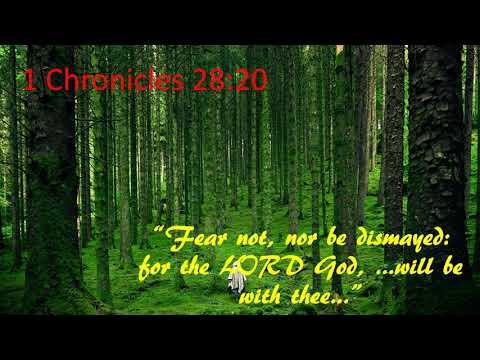 Today's Bible Verse (13-11-2021)| 1 Chronicles 28:20 | Verse