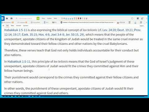 Lesson 15-Habakkuk 1:9-Tuesday September 22, 2020