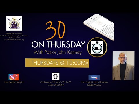 30 On Thursday: God Deserves My Praise (Psalm 115:9-18) Rev. John F. Kenney, Feb 10 2022