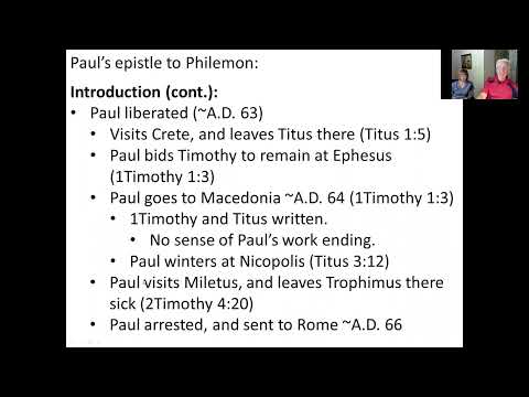 July 24, 2022 - Philemon 1:1-25 - Rightly Dividing