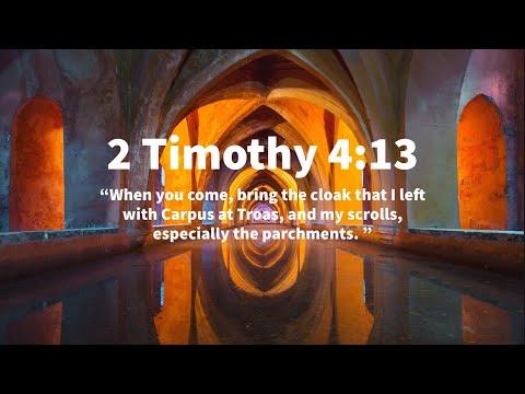 Men Bible Study - 2 Timothy 4:13