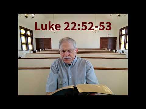 Luke 22:52-53, a brief thought